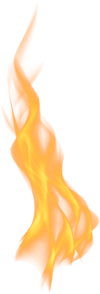 Orange Flame Illustration 