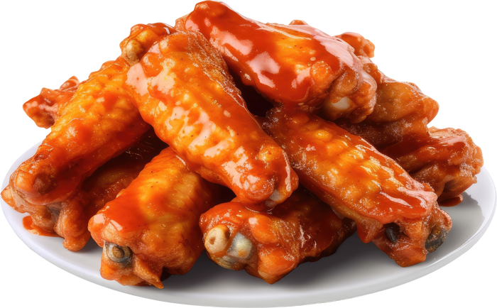 Buffalo chicken wings.